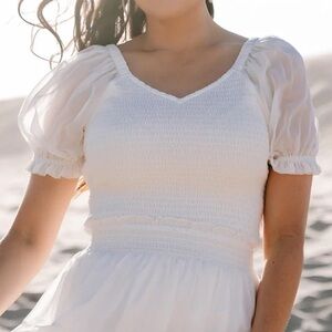 Rachel Parcell Pink Gingham Blouse *See Description*